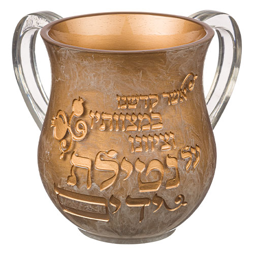 נטלה פוליריזן מהודרת 14 ס"מ - זהב דגם UK40576